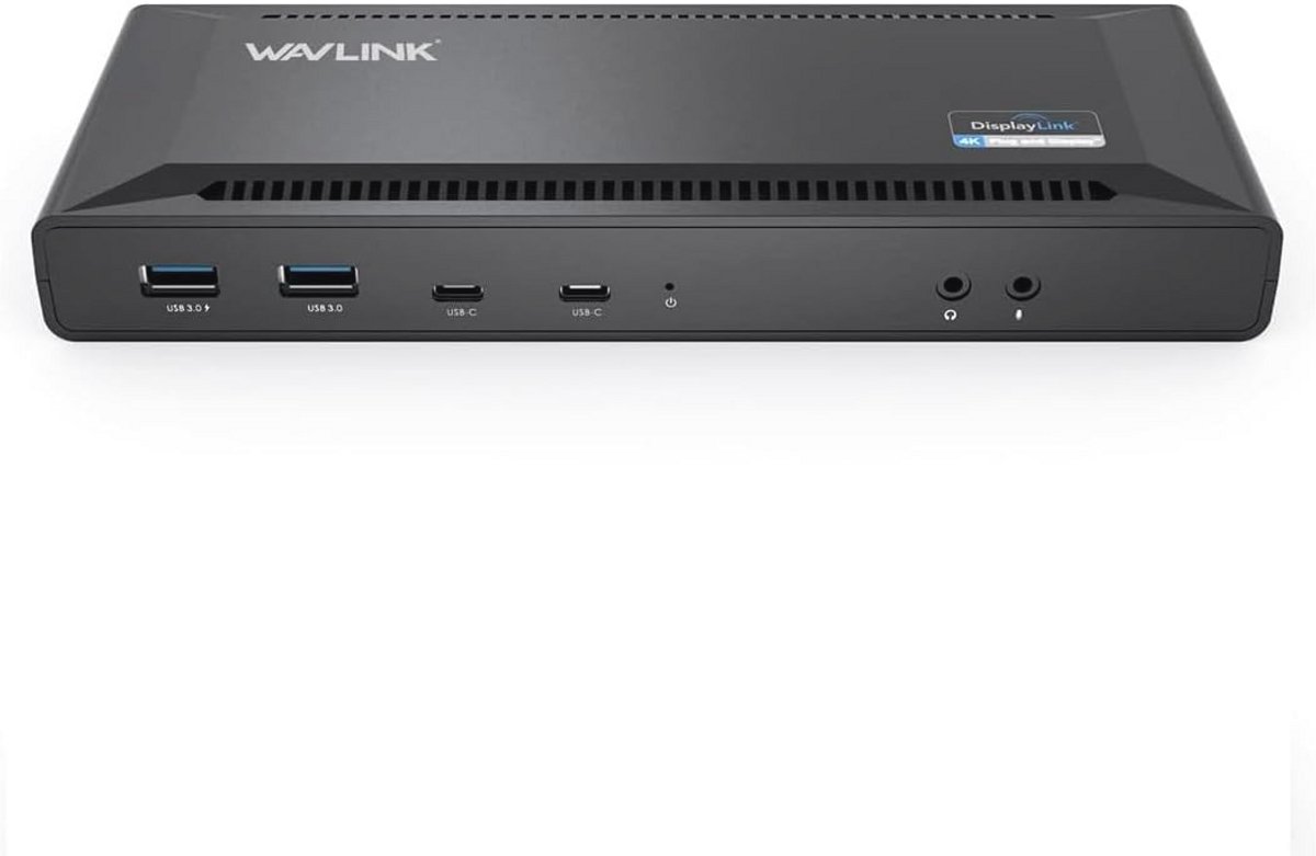 USB-C Dual 4K Docking Station met 100W Power Delivery voor Laptop - HDMI, DisplayPort, Etheret, USB 3.0 (9101040386541)