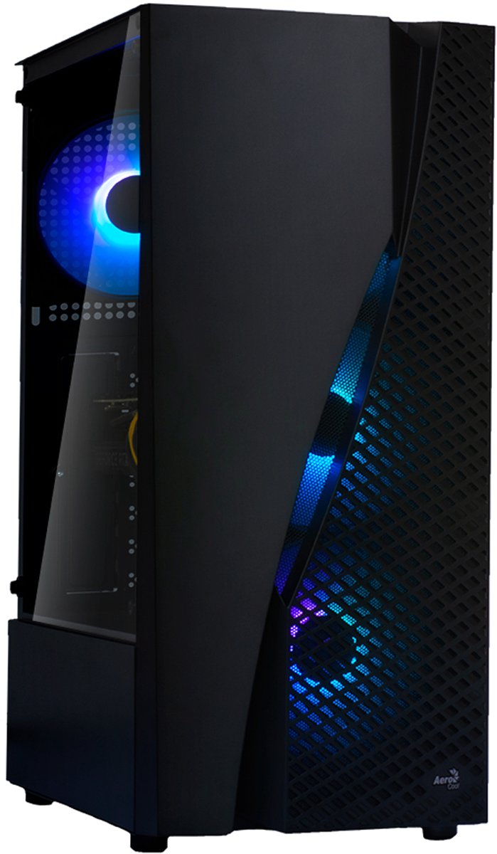 AMD Ryzen 7 8700 High-End Game PC Waterkoeling - RTX5060 8GB - 32GB DDR5 - 1TB SSD - WiFi 6E/Bluetooth 5.3/LAN 2.5Gbps - Gamer C3 Black RGB (8721297302449)