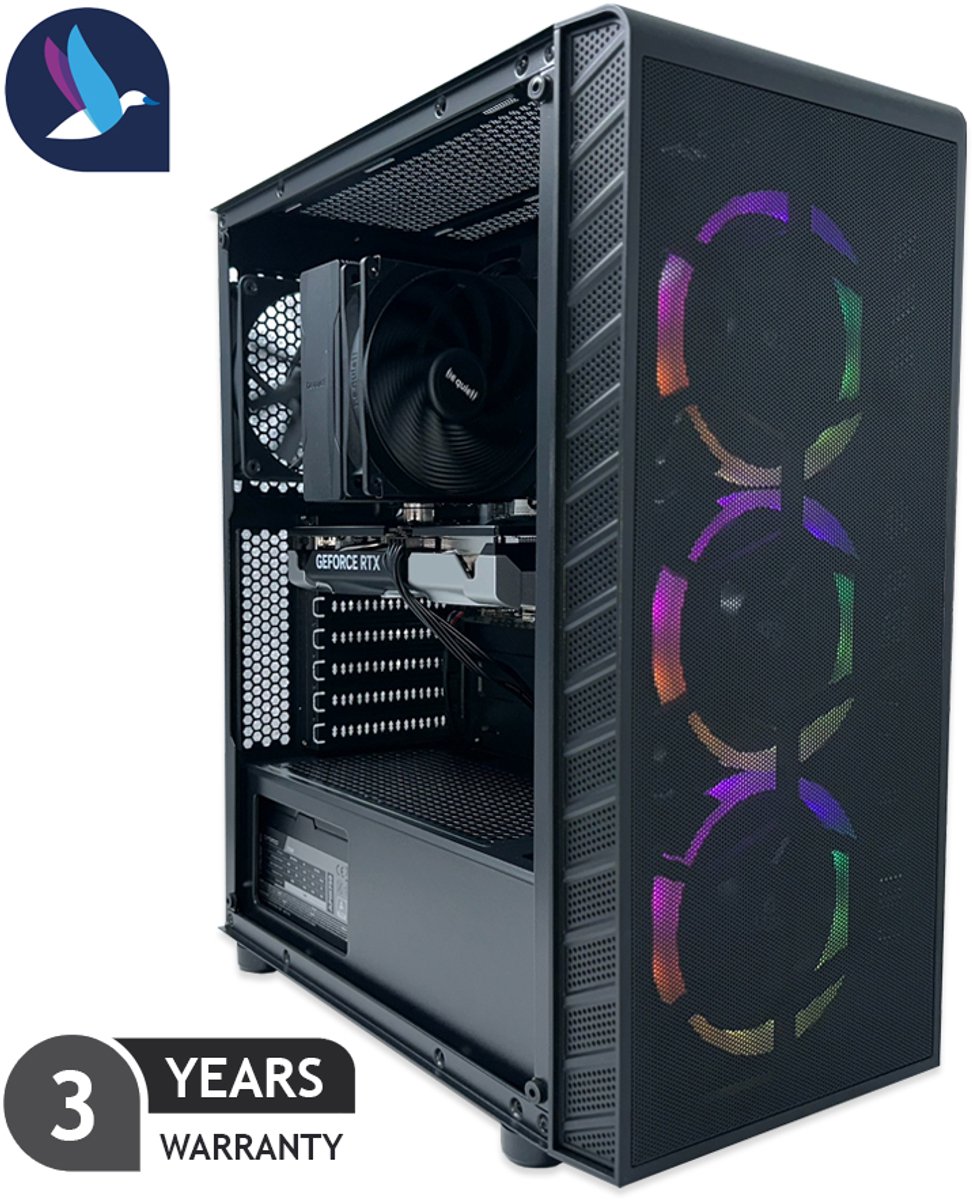 AZZA Prime ARGB Gaming PC | Intel Core Ultra 5 - 245KF | GeForce RTX 5070 Ti - 16 GDDR7 | 32 GB DDR5 | 1 TB SSD - NVMe | Windows 11 Pro (8721447841286)