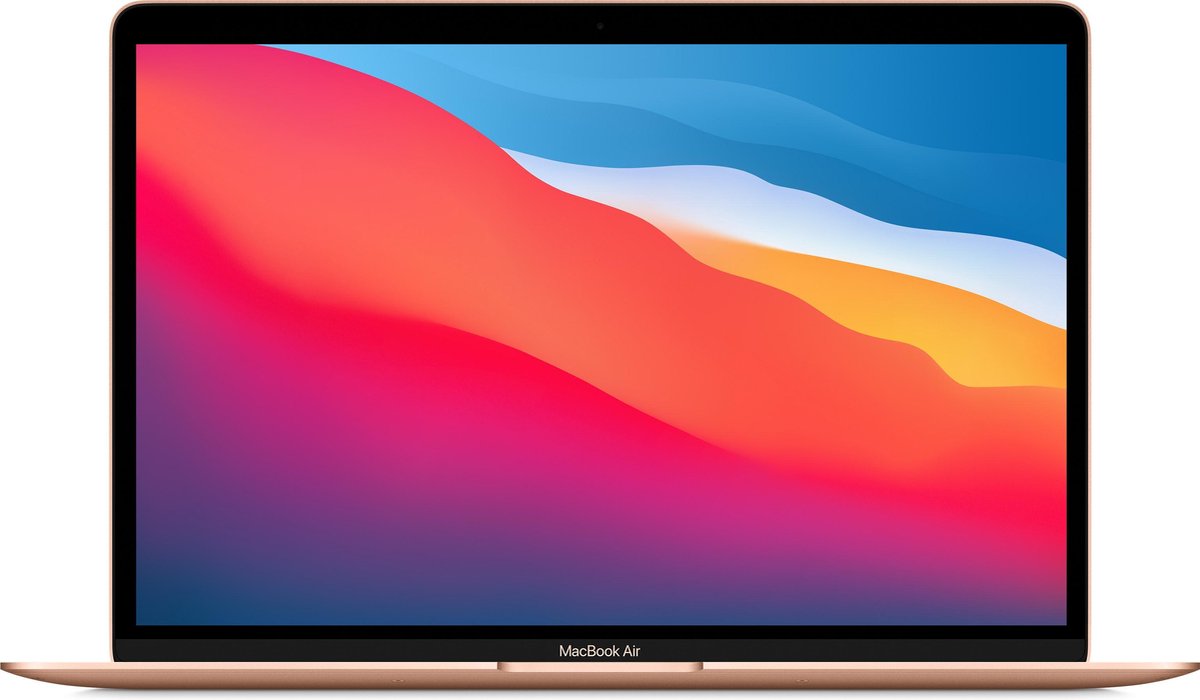 Apple MacBook Air (November, 2020) MGNE3N/A - 13.3 inch - Apple M1 - 512 GB - Goud (0194252059111)