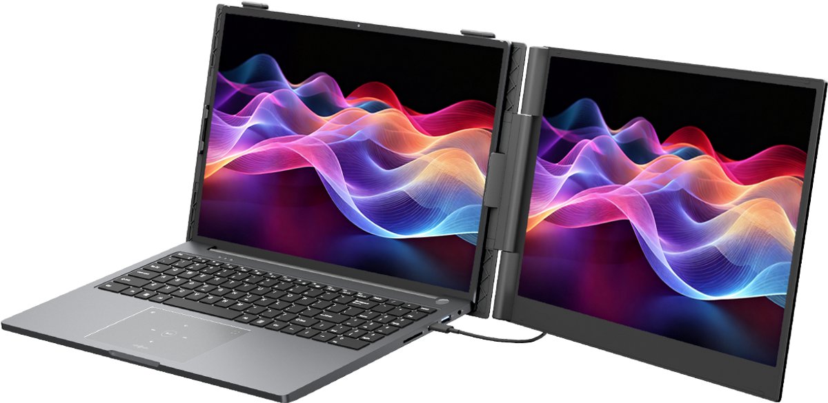 Blackview AceBook 6 Laptop 15,6 inch Full HD - 16 GB RAM - 256 GB + SCM8 15,3