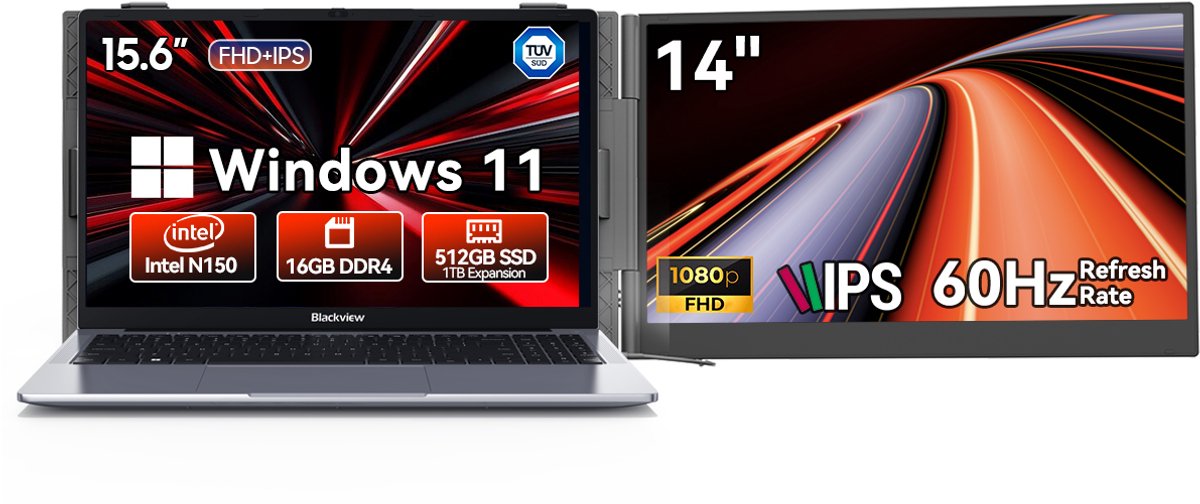 Blackview Hibook 6 Laptop + SCM6 14