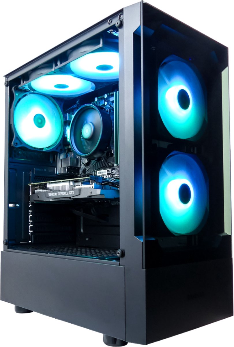 DaVinci Computers - Ryzen 5 Game PC - GeForce RTX 3050 | AMD 5th Gen 5500 6-Core@3,6-4,2GHz - 500GB M2.0 SSD - 16GB RAM - WIFI - Win11 PRO (8720937102494)