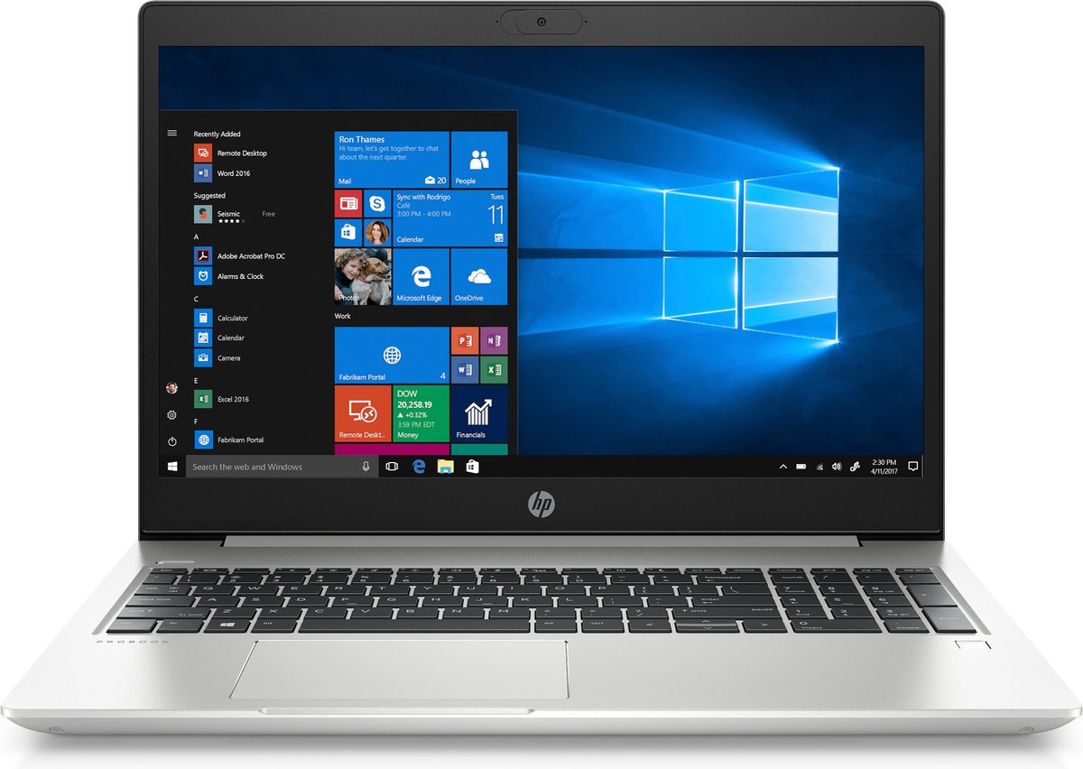 HP ProBook 450 G7 Notebook Zilver 39,6 cm (15.6