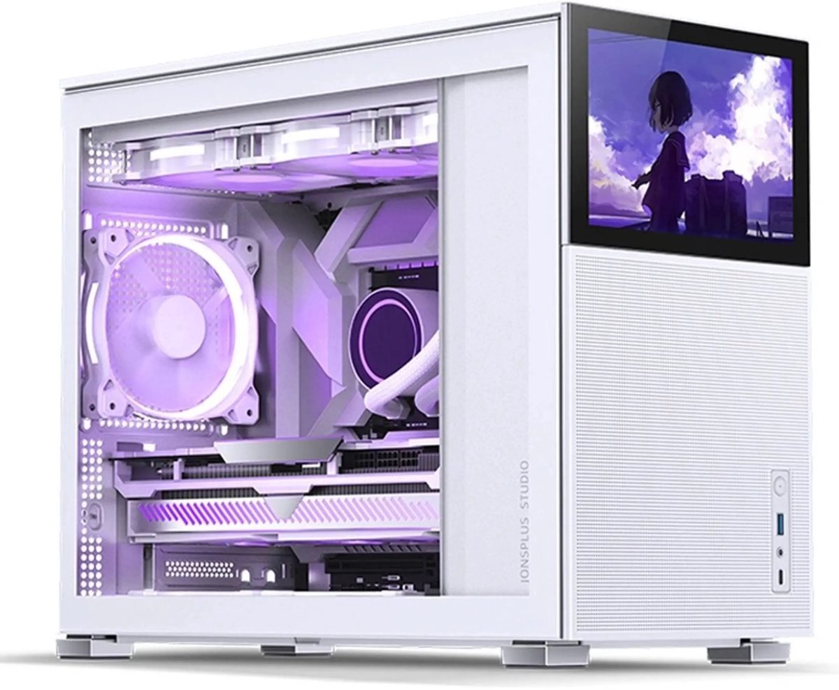 Intel Core i7-12700 GamePC/ streaming computer - Nvidia GeForce RTX 5060 8GB - 32GB RAM - 1.0TB M.2 SSD - Win11 Pro - Mesh Screen White (8720955029834)