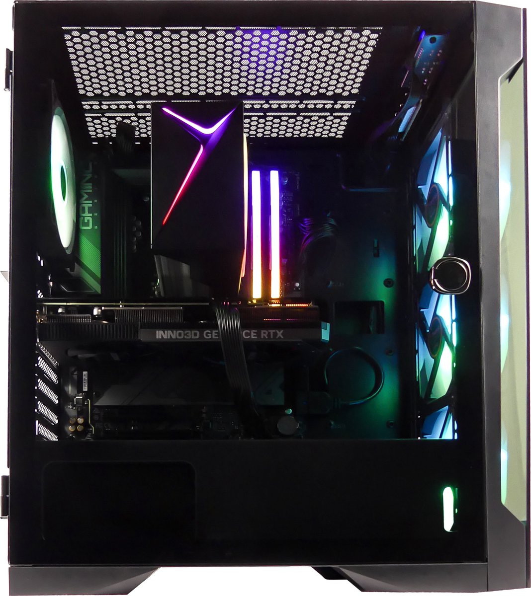 Intel i5 13500 14-Core SEGA SONIC RETRO Game PC|RTX 5050 8GB Gaming Computer - 13th Gen - 32GB RGB RAM - 1TB M2.0 SSD - Gamdias Talos E2 ELITE (8720937103255)