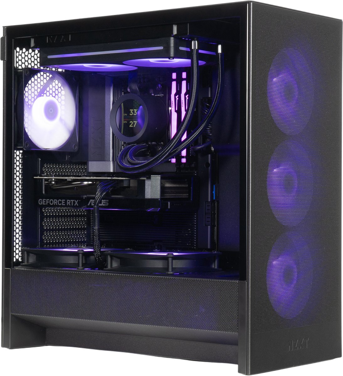 Midnight Spark - AMD® Ryzen R5 9600X (Ryzen 9000 series) - 32GB DDR5 RAM - 1TB M.2 SSD - RTX 5060 Ti 16GB - Windows 11 Home (8720892808035)