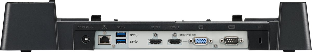 Panasonic FZ-VEB551U notebook dock & poortreplicator Docking Zwart (4549980236260)
