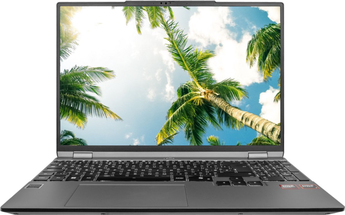 SKIKK GREEN 7 AMD - 15.3 Aluminum AMD laptop met USB-C en Radeon videokaart AZERTY BE (8721271201164)