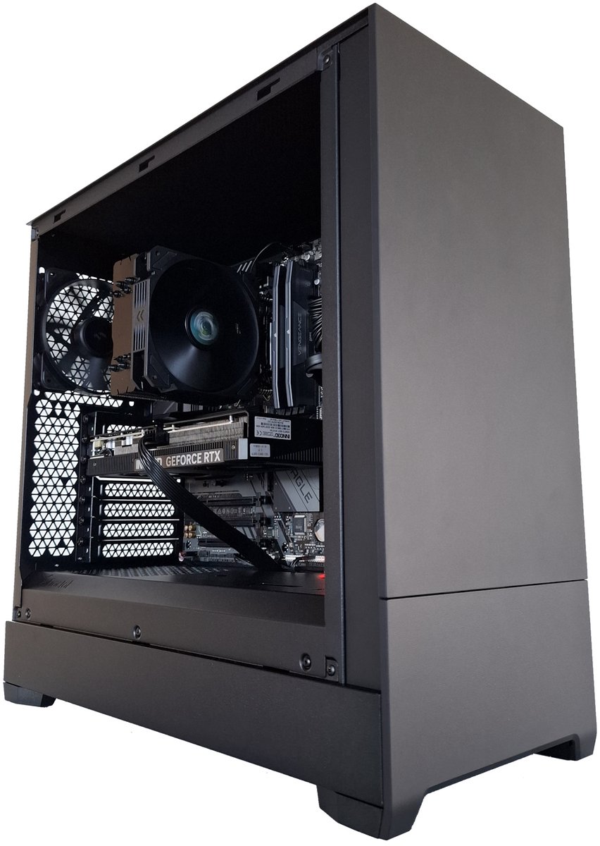 Xenith Essential Stealth Ti - Ryzen 5 7500F - GeForce RTX 5060 Ti 16 GB - 32 GB DDR5 - 1 TB Kingston ssd - Windows 11 Home (8721046102658)