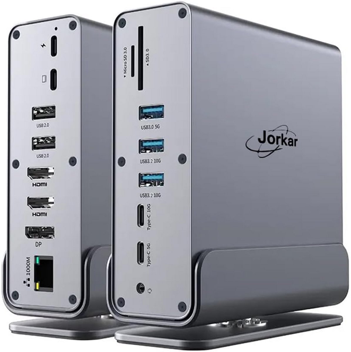 15-in-1 USB-C Dockingstation voor 3 Monitoren met 4K HDMI, DP, 100W PD en 10Gbps Data (9101028638259)