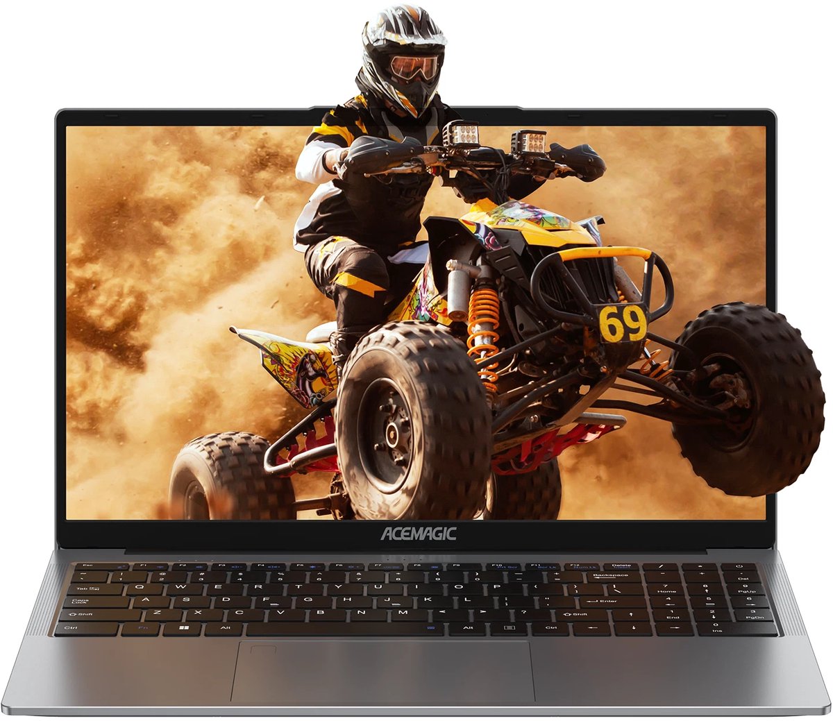 ACEMAGIC LX15 Pro 15,6'' FHD-laptop - AMD Ryzen 7 5700U - 16 GB DDR4 RAM 512 GB SSD - Windows 11 Pro - Wifi 6 - Grijs (8901606223720)