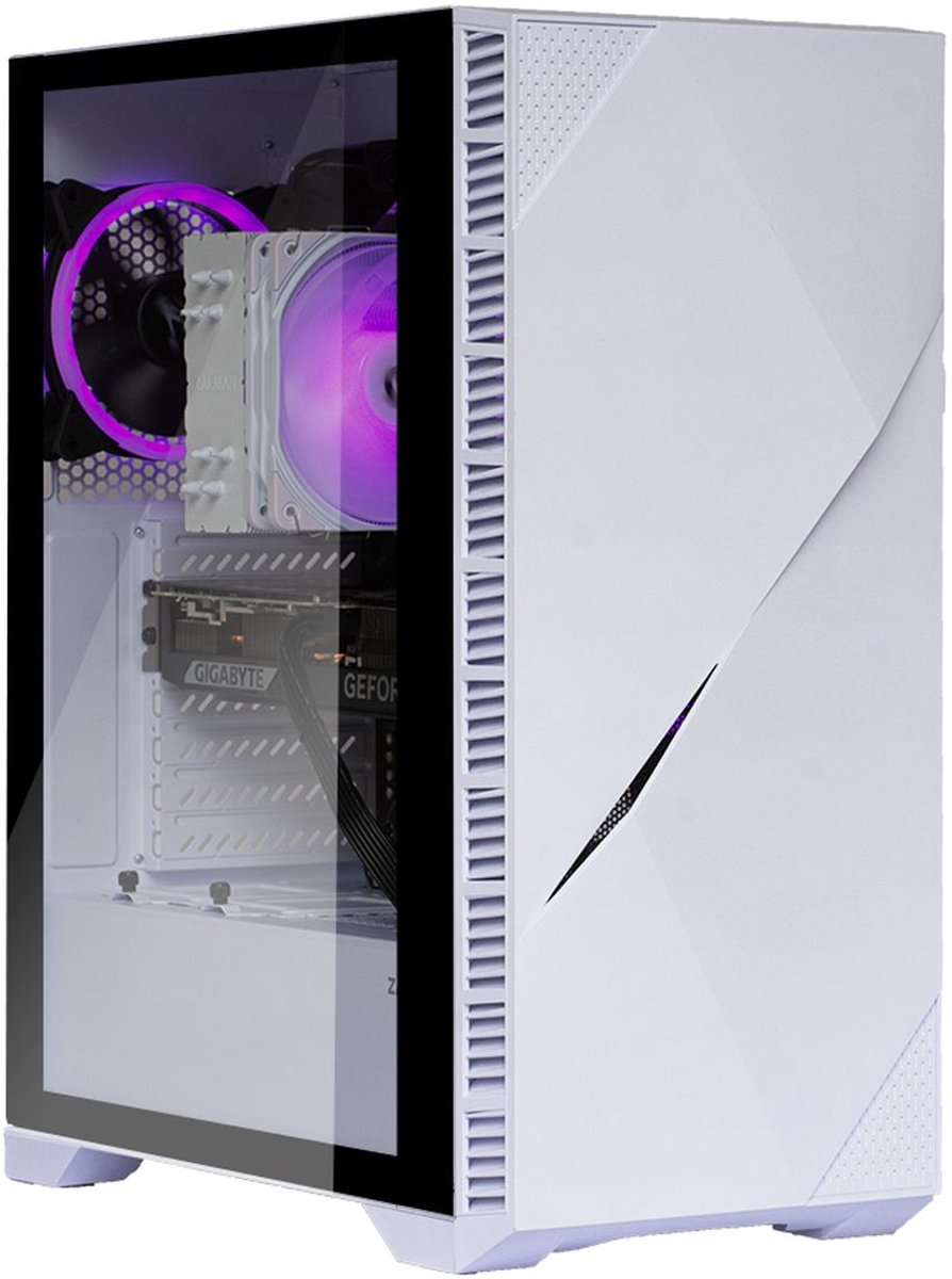 AMD Ryzen 5 7600X3D Game PC/ Streaming computer - Nvidia GeForce RTX 3060 12GB - 64GB RAM - 1.0TB M.2 SSD - Win11 Pro - Iceberg (8720364945046)