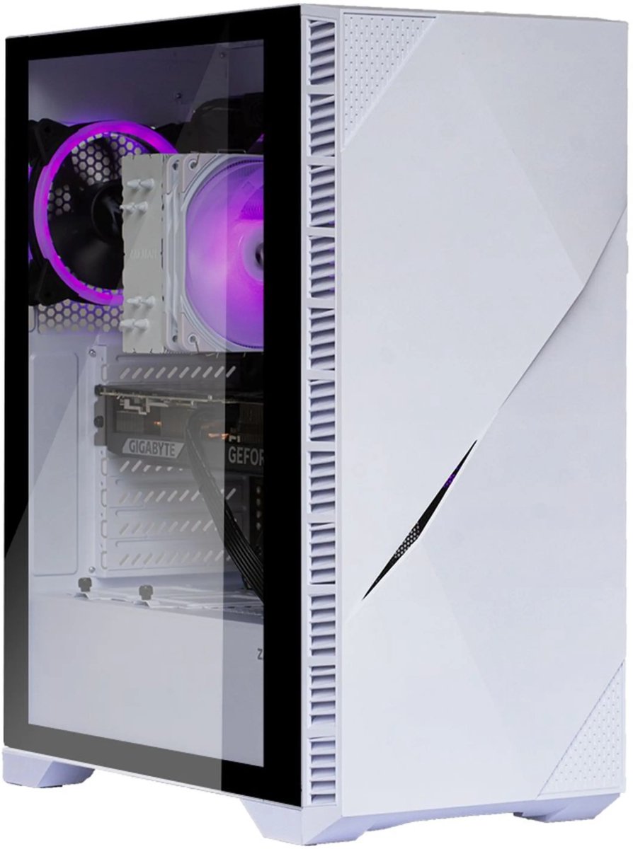 AMD Ryzen 7 5700G GamePC - 32GB - 1.0TB SSD - Nvidia GeForce RTX5060Ti 8GB HDMI + DP - WiFi - Windows 11 Pro - Iceberg (8720955026628)