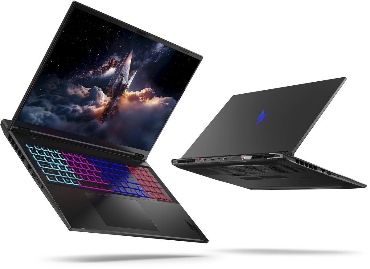 Acer Nitro 18 AI AN18-61-R0NJ - Copilot+ - Gaming Laptop - 18 inch 165Hz - AMD Ryzen AI 7 - 32GB - 1TB SSD - RTX 5070Ti (4711474626783)