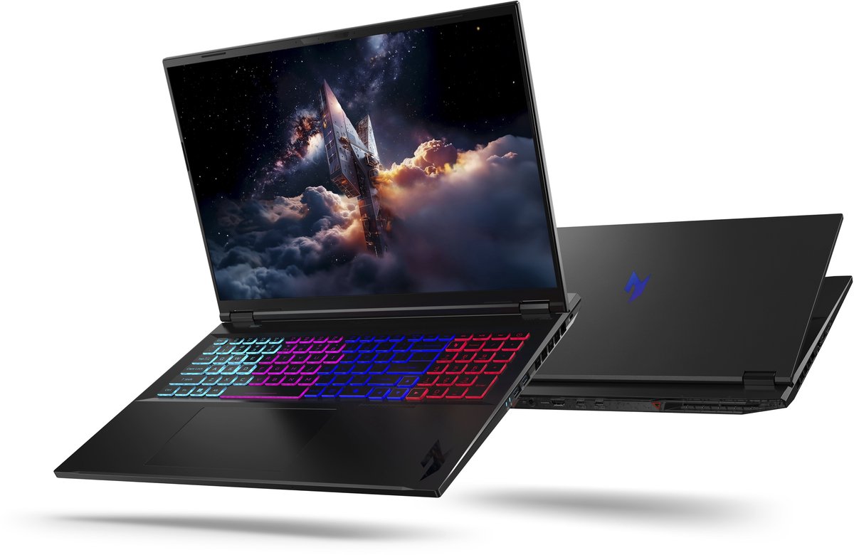 Acer Nitro 18 AI AN18-61-R1WP - Copilot+ - Gaming Laptop - 18 inch 165Hz - AMD Ryzen AI 9 - 32GB - 2TB SSD - RTX 5070Ti (4711474626844)