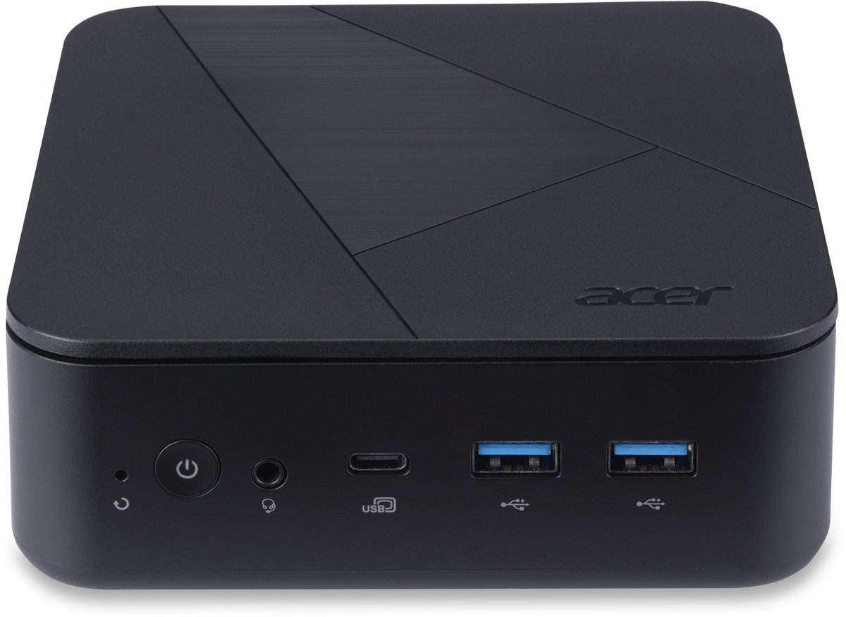 Acer Veriton N N1502G-13U5U NUC Intel Core 5 120U 16 GB DDR4-SDRAM 512 GB SSD Windows 11 Pro Mini PC Zwart (4711474856838)