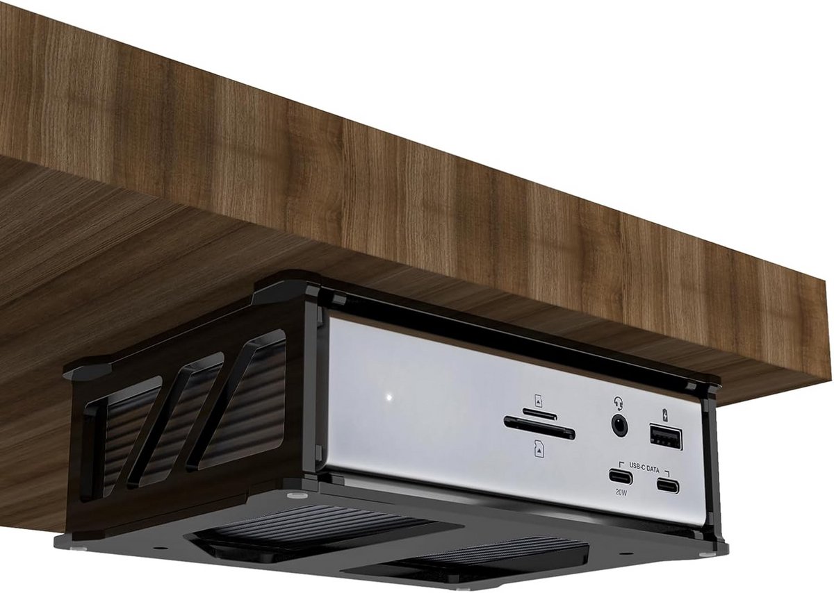 Acrulich Houdere voor CalDigit TS4 Thunderbolt 4 Dock - Desktop, Wand en Onder Tafel Montage (9101033690846)