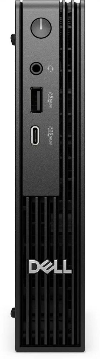 Dell Pro QCM1250 - Intel Core i5-14500T - 8 GB DDR5 - 512 GB SSD - Wi-Fi 6E - Windows 11 Pro - Compact - Zwart (5397184936191)