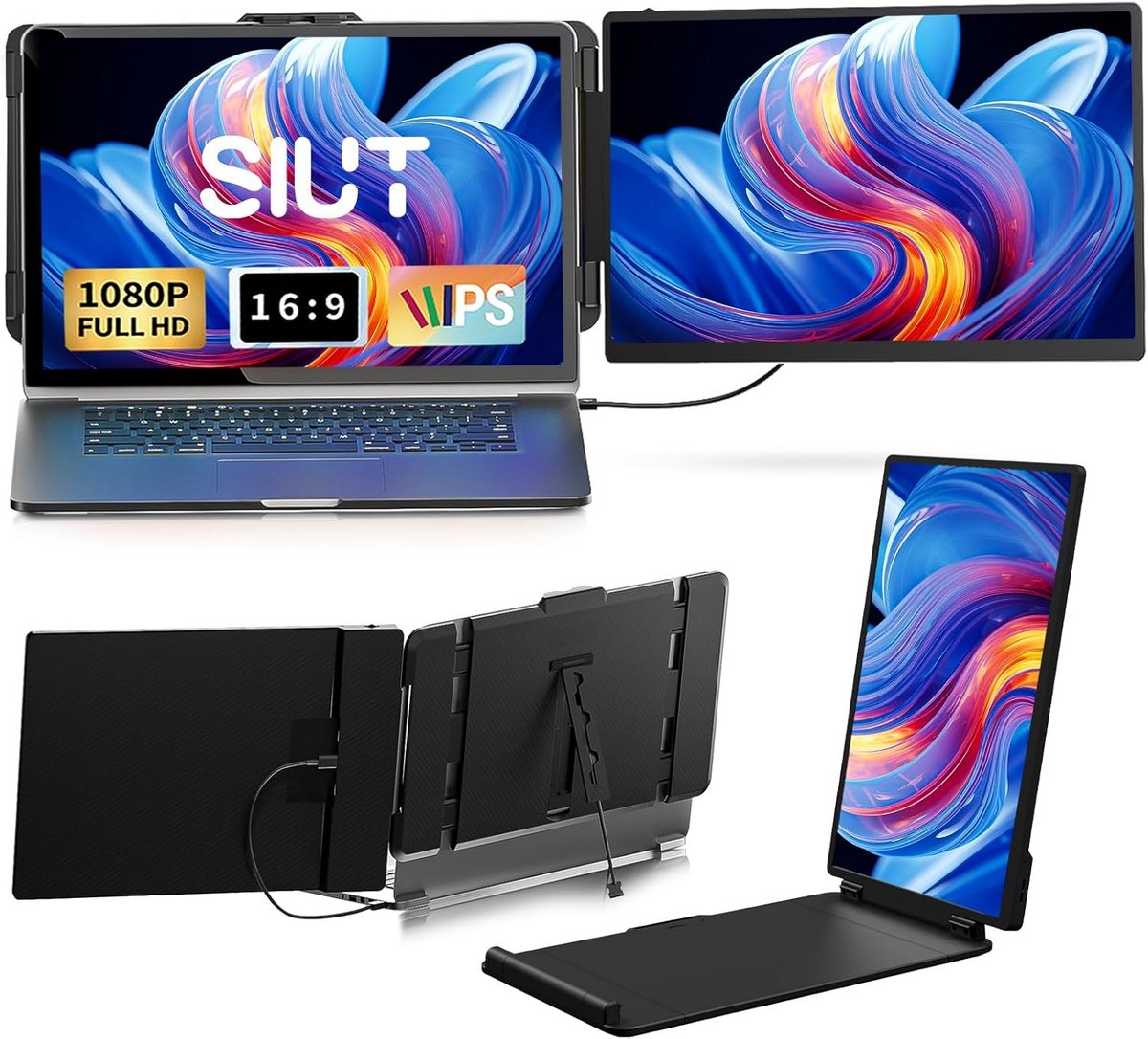 Draagbare Laptop Schermvergroting Dual Monitor 14 Inch IPS FHD Uitbreiding (9101096121110)