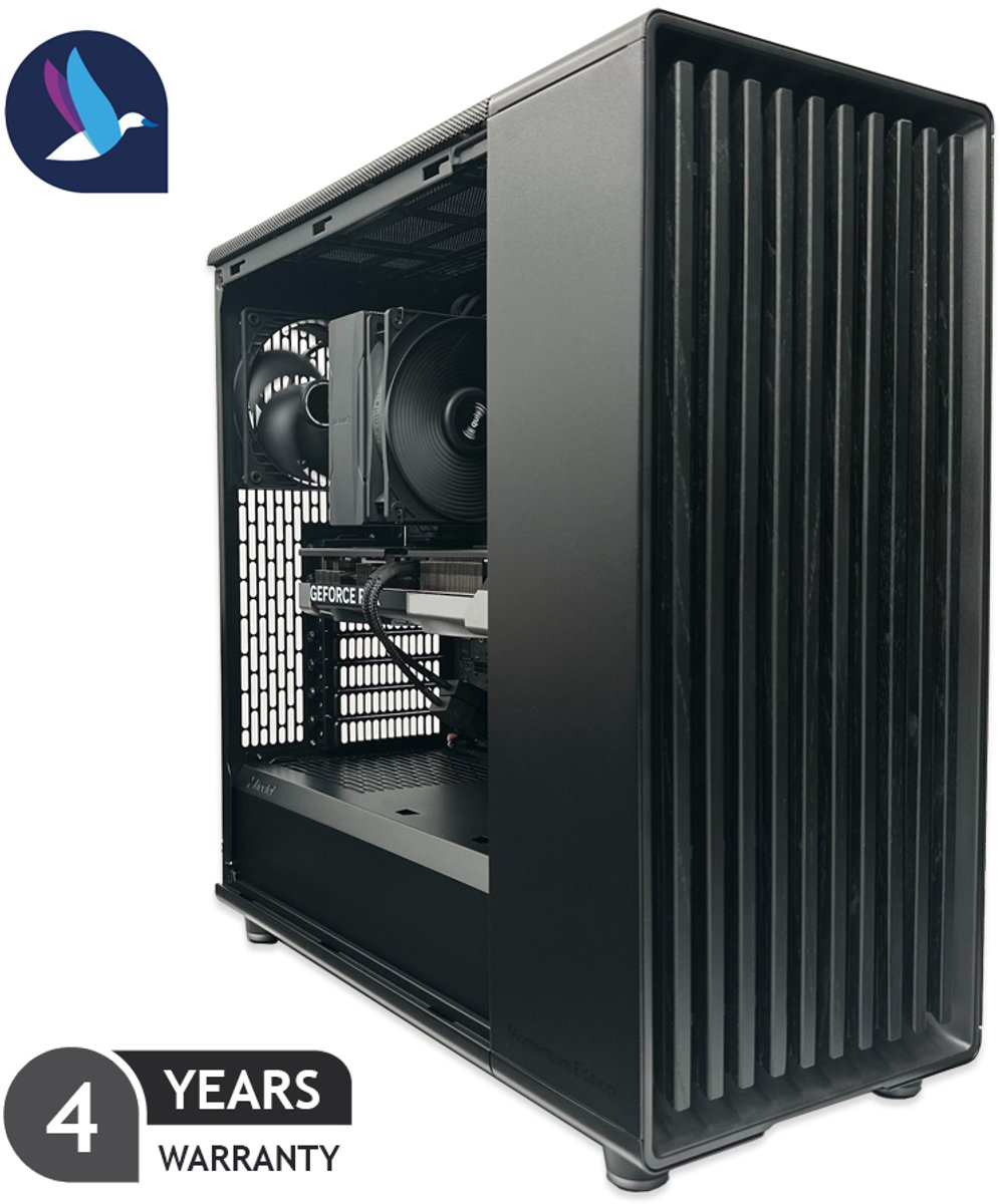 Fractal Design Momentum Gaming PC | AMD Ryzen 7 - 9700X | NVIDIA RTX 5070 - 12 GB GDDR7 | 32 GB DDR5 | 1 TB SSD | WiFi | Bluetooth | Windows 11 Pro (8721447841835)
