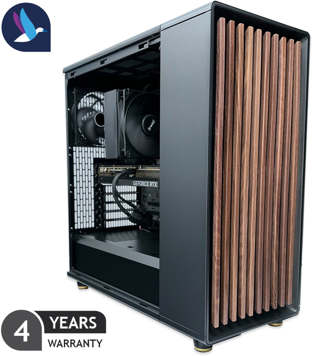 Fractal Design North Gaming PC | AMD Ryzen 7 - 9800X3D | GeForce RTX 5070 Ti - 16 GB GDDR7 | 32 GB DDR5 | 1 TB SSD - NVMe | Windows 11 Pro (8721447841620)