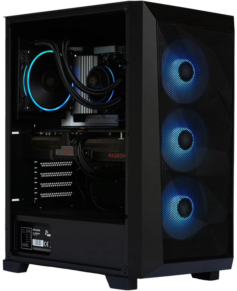 Intel Core i9-12900 Game PC/ Streaming computer waterkoeling - Nvidia GeForce RTX 3060 12GB - 64GB RAM - 2.0TB M.2 SSD - Win11 Pro - Breeze (8720955029117)