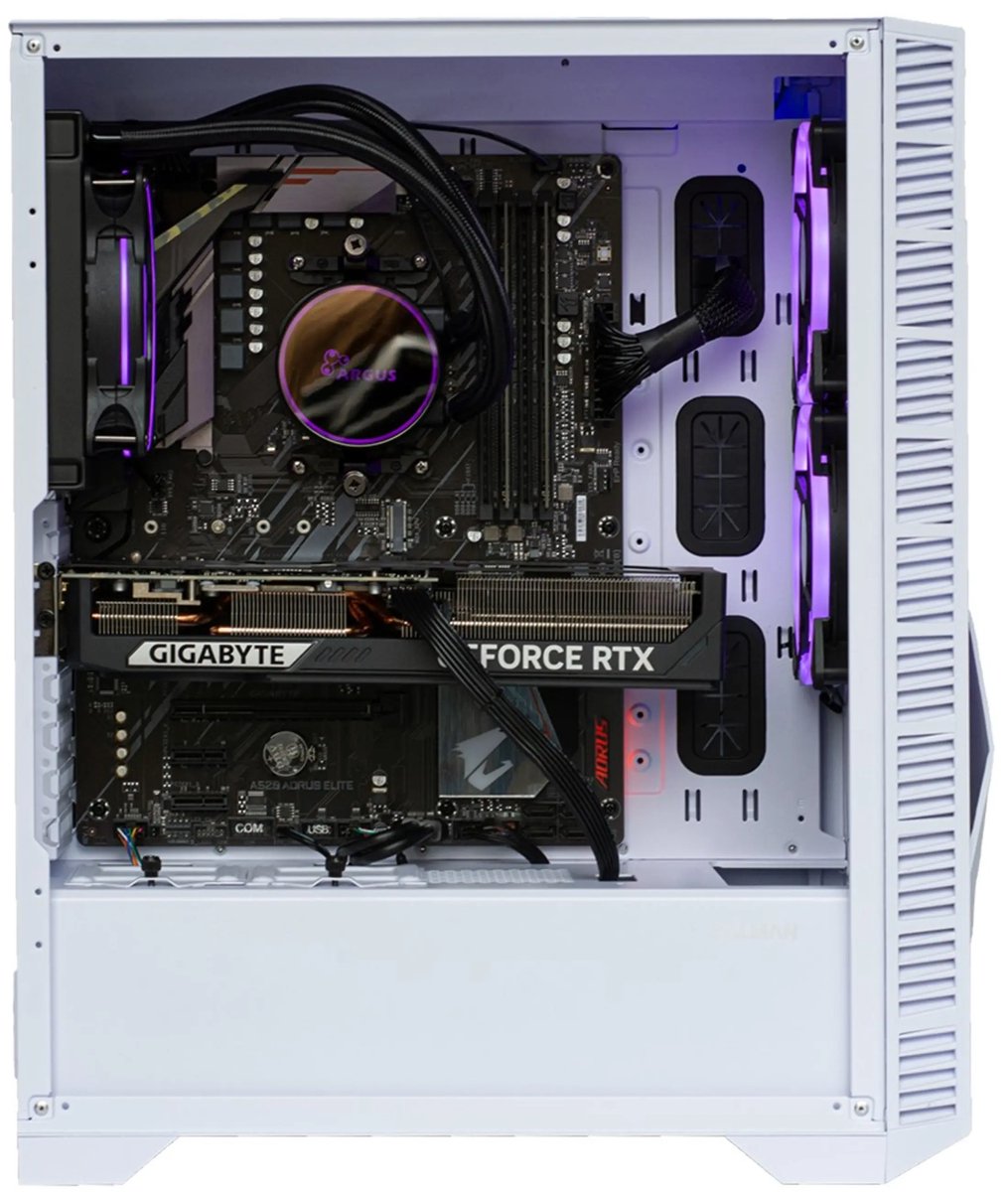 Intel Core i9-12900 Game PC/ Streaming computer waterkoeling - Nvidia GeForce RTX5070 12GB - 64GB RAM - 4.0TB M.2 SSD - Win11 Pro - Iceberg (8720955028226)