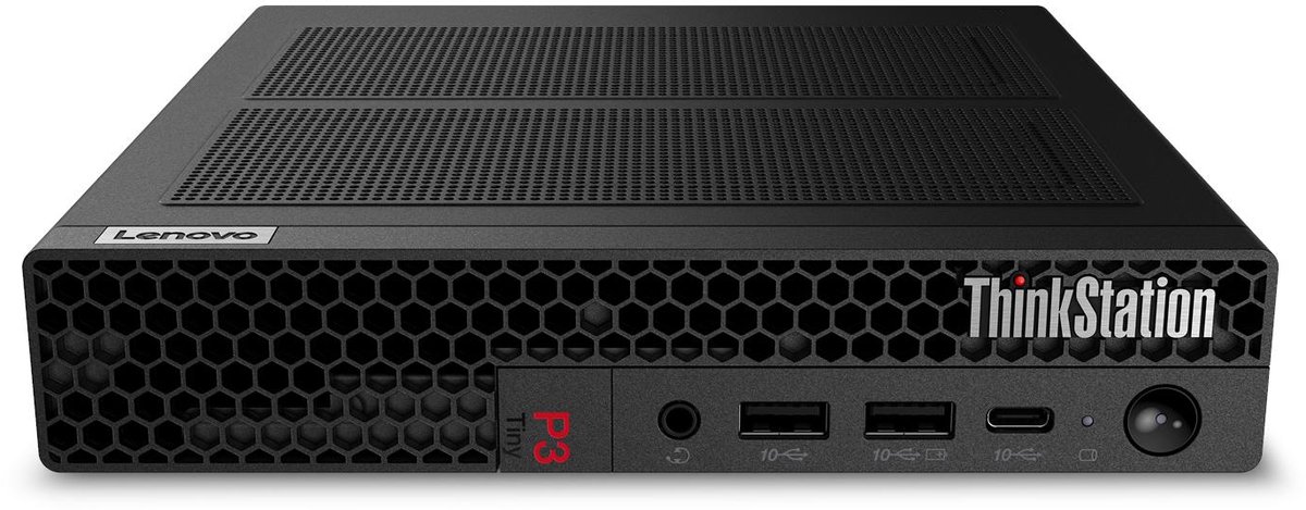 Lenovo ThinkStation P3 Tiny Workstation | Intel Core i7-13700 vPro | 16GB DDR5-4800 | 512GB SSD M.2 PCIe 4.0x4 Performance NVMe | Windows 11 Pro | Intel UHD Graphics 770 | 3 YR On-site Warranty (0196804527994)