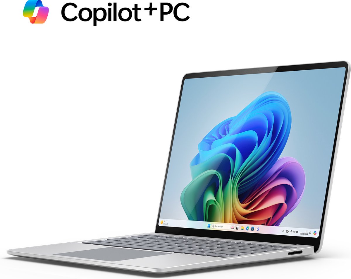 Microsoft Surface 7 - CoPilot+ Laptop - 13.8 inch Touchscreen - Snapdragon X Plus/16GB RAM/512GB SSD - Platinum (0196388279494)