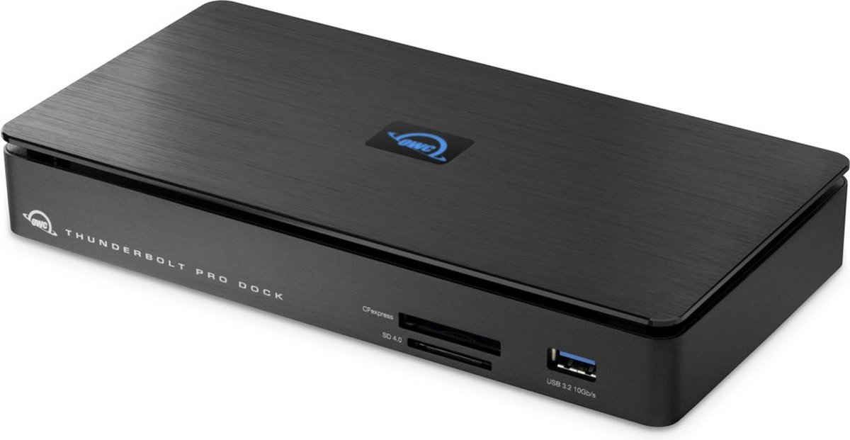 OWC Thunderbolt Pro Dock Bedraad Thunderbolt 3 Zwart (0810586038676)