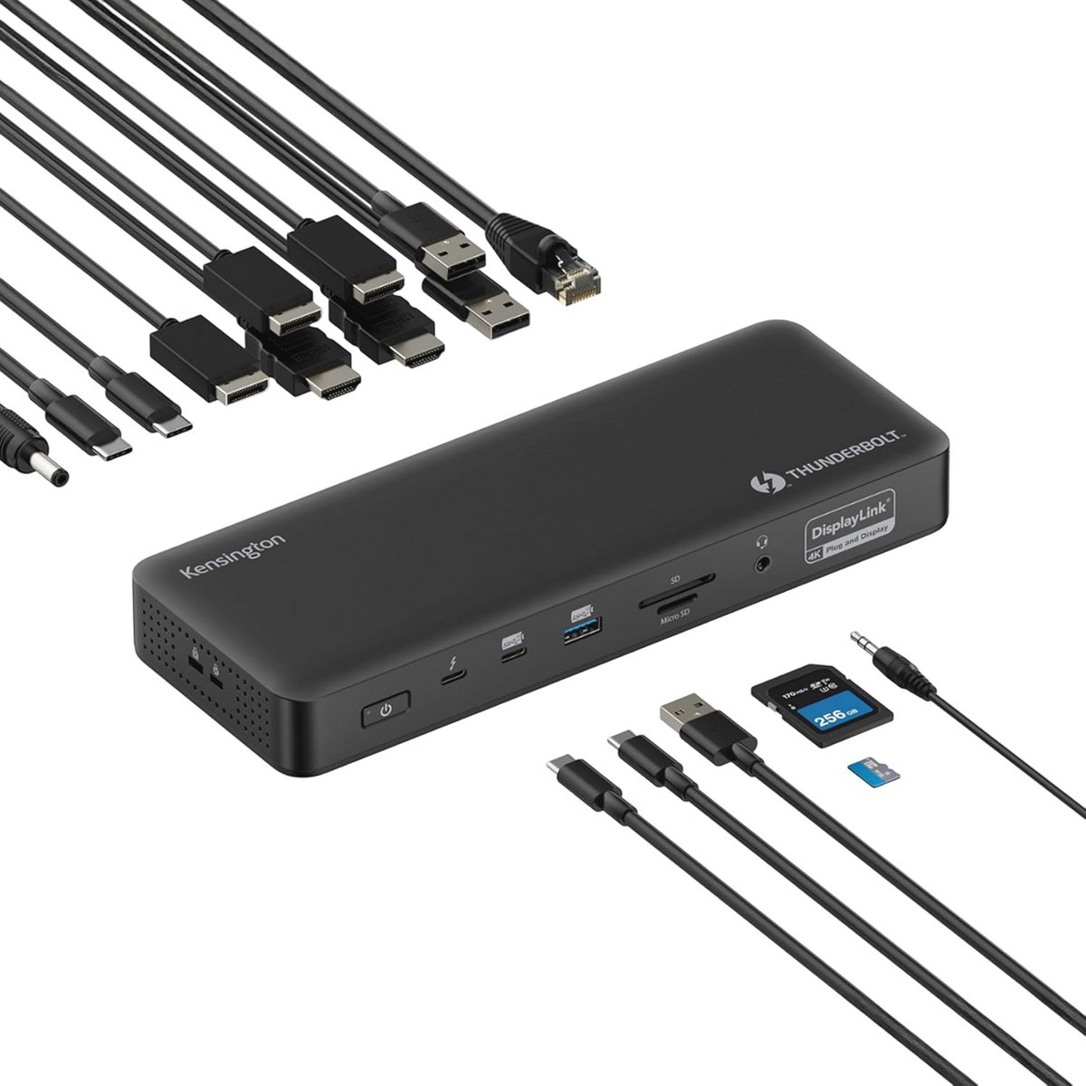 Thunderbolt 4 Dockingstation met Quad 4K Ondersteuning en DisplayLink Technologie (9101022884195)