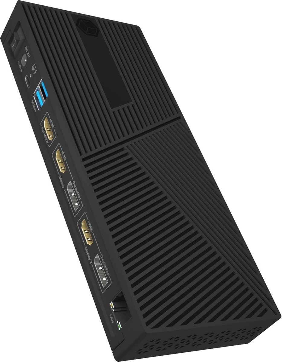 USB-C Docking Station voor 3 Monitoren met 5K 60Hz & 4K 60Hz, 6x USB 3.2 Gen 2, 100W PD, 2.5 Gbit Ethernet en VESA Bevestiging (9101016438090)