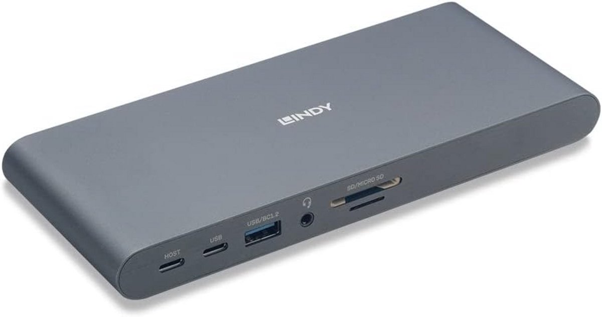 USB-C Laptop Dockingstation met 5K DisplayPort, HDMI, 100W Power Delivery en SD Kaartlezer (9101028651081)