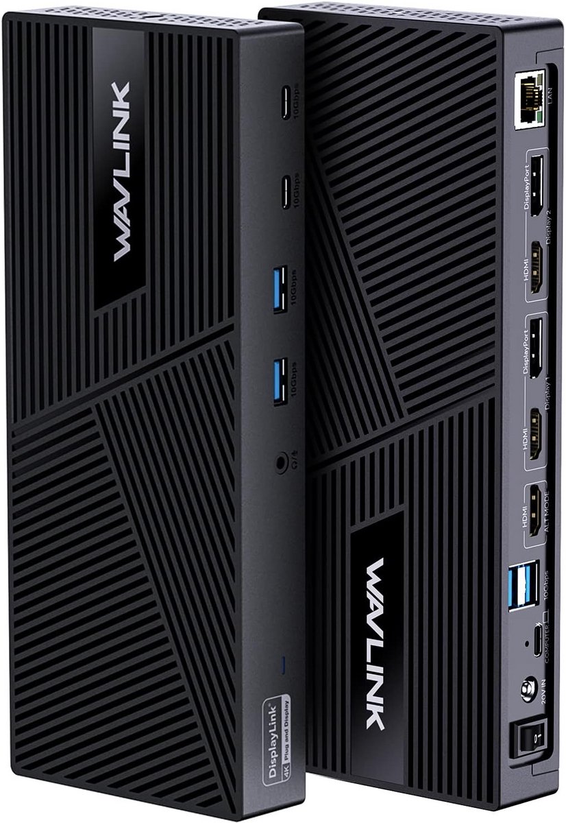 Universele 15-in-1 USB-C Laptop Dockingstation met Triple Display en 100W Power Delivery (9101051968514)