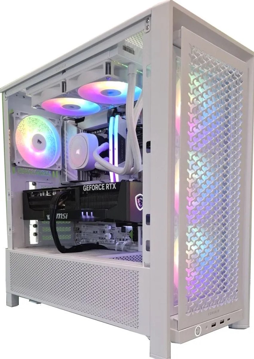 Xenith Epic Corsair Snow - Ryzen 9 9950X3D - GeForce RTX 5090 - 64 GB RGB DDR5 - 4 TB ssd - Windows 11 Pro - wit (8721046102283)