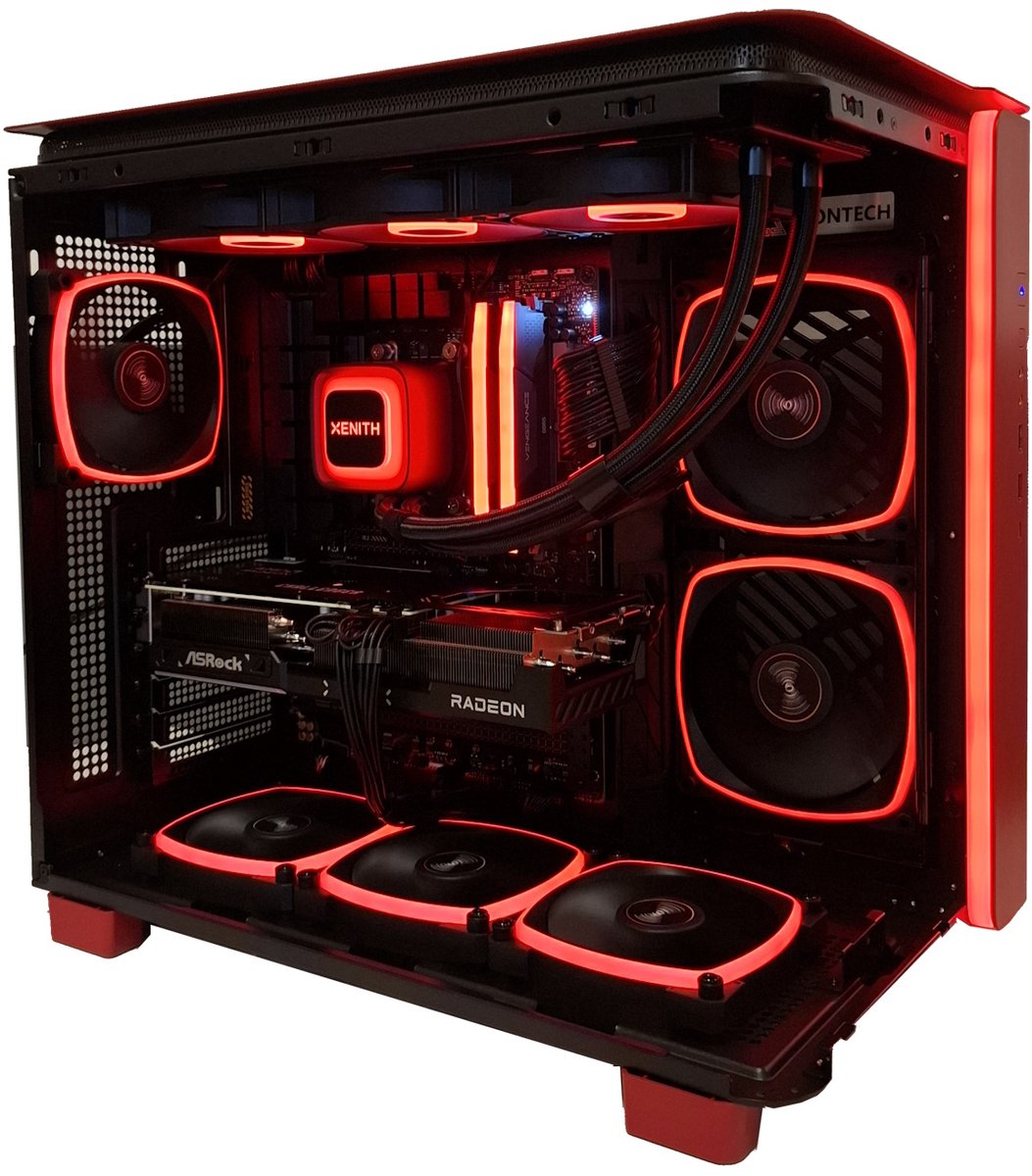 Xenith Expert Amor XT - Ryzen 7 7800X3D - Asrock Radeon RX 9070 XT - 32 GB RGB DDR5 - 2 TB Lexar ssd - Windows 11 Home (8721046103129)