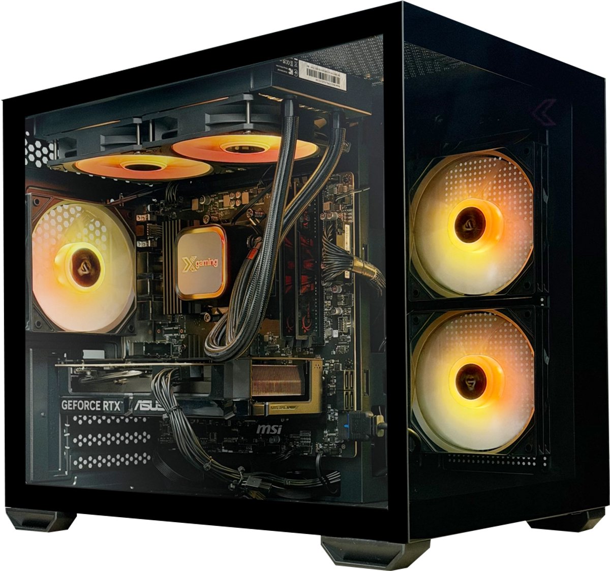 Xgaming Riot II Gaming PC - AMD Ryzen 7 5700x - Nvidia GeForce RTX 5050 - 16GB DDR4 - 1TB NVME SSD (8721225544705)