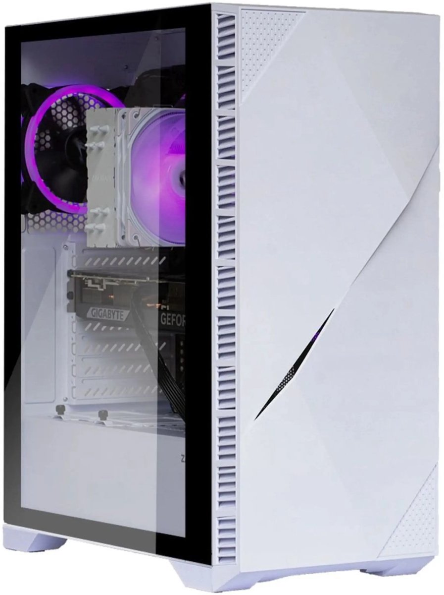 peta Gaming Set Iceberg - AMD Ryzen 7 5700G - 16GB - 4.0TB SSD - Nvidia GeForce RTX3060 12GB - WiFi - Windows 11 Pro (GamePC + 24