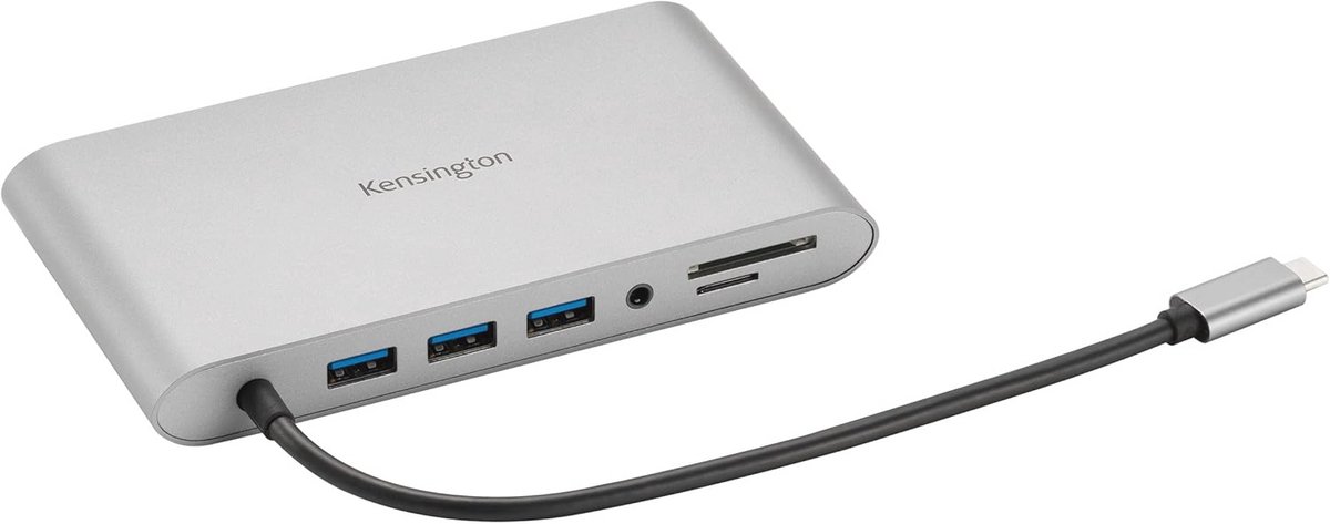 10-in-1 USB-C Dockingstation voor Laptops - Mobiele Hub met Dual Video en 85W Stroomtoevoer (9101040203381)