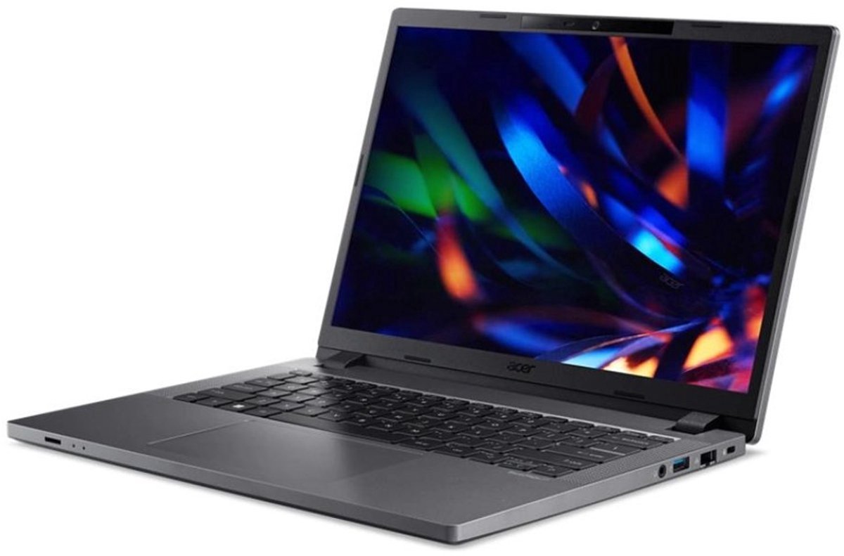 ACER Travel Mate P4 14'' FHD i7-1355U 16GB 512GB SSD USB-C DP Alt Mode W11 PRO Slate Blue 2Y QWERTY verlicht toetsenbord 56WH batterij (4711121743979)