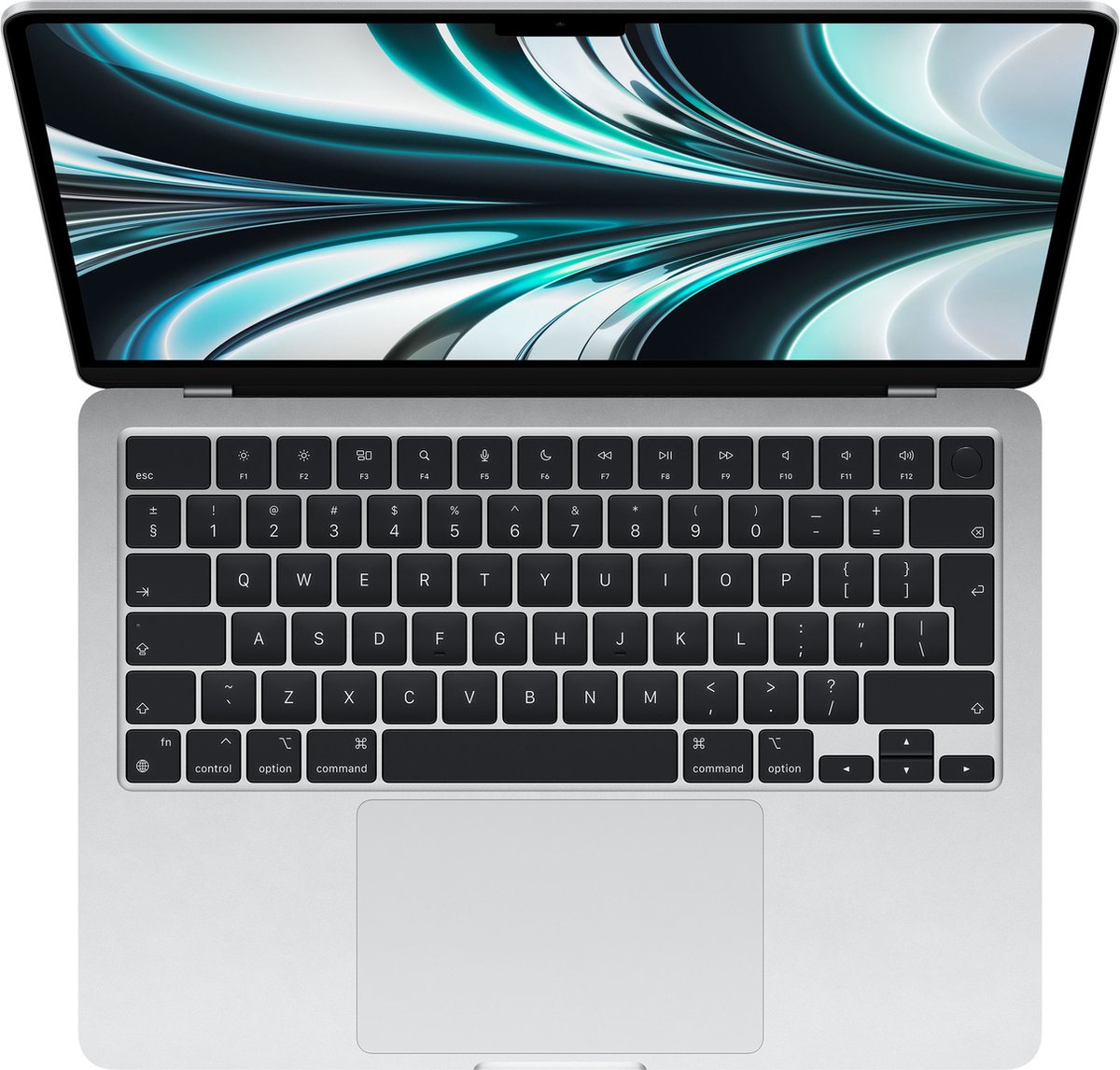 Apple MacBook Air (2022) MLY03N/A - CTO - 13.6 inch - Apple M2 - 512 GB - Zilver (5415247300182)
