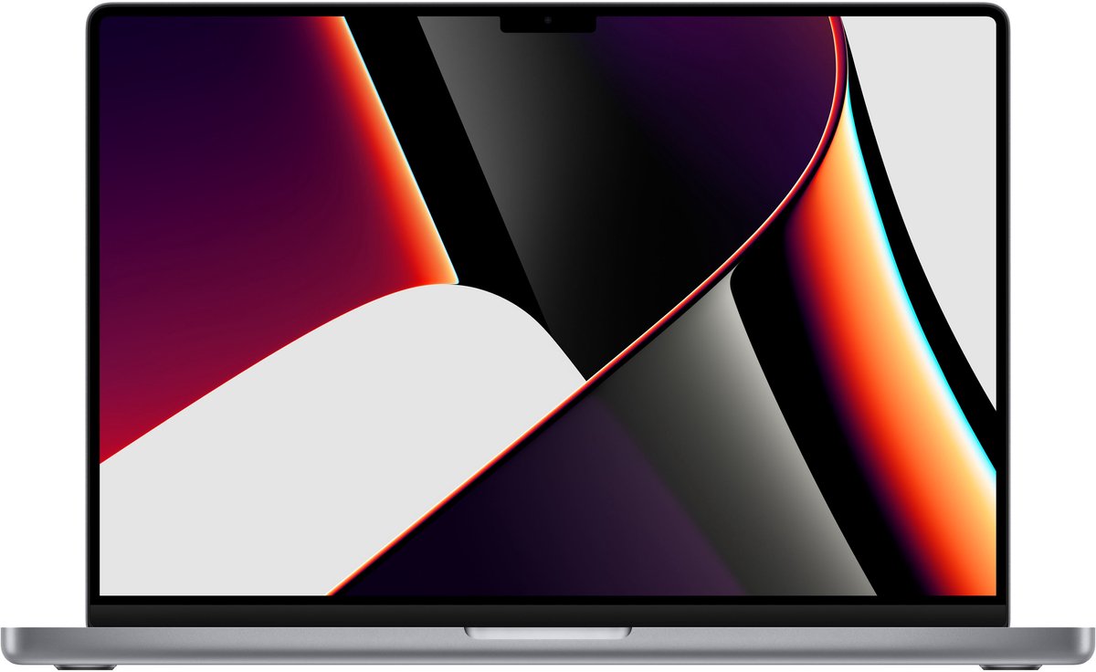 Apple MacBook Pro (2021) MK193FN/A- 16 inch - Apple M1 Pro - 1 TB - Space Grey - Azerty (0194252546277)