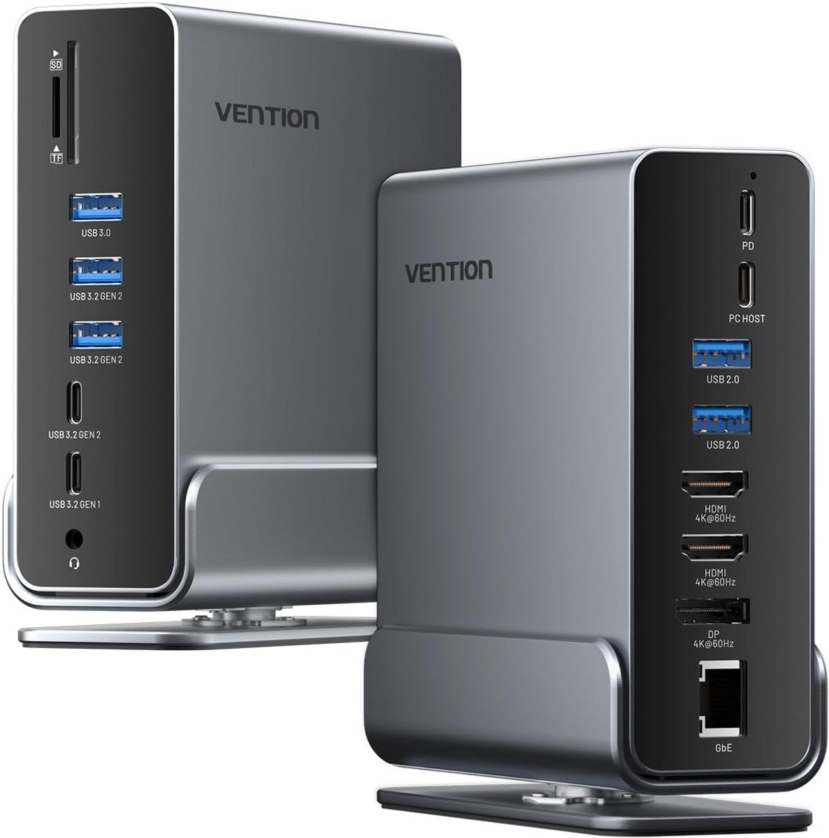 Docking Station Laptop 2x HDMI - Splitter Laptop - USB-C - Universeel - Connectiviteit (9101119887405)