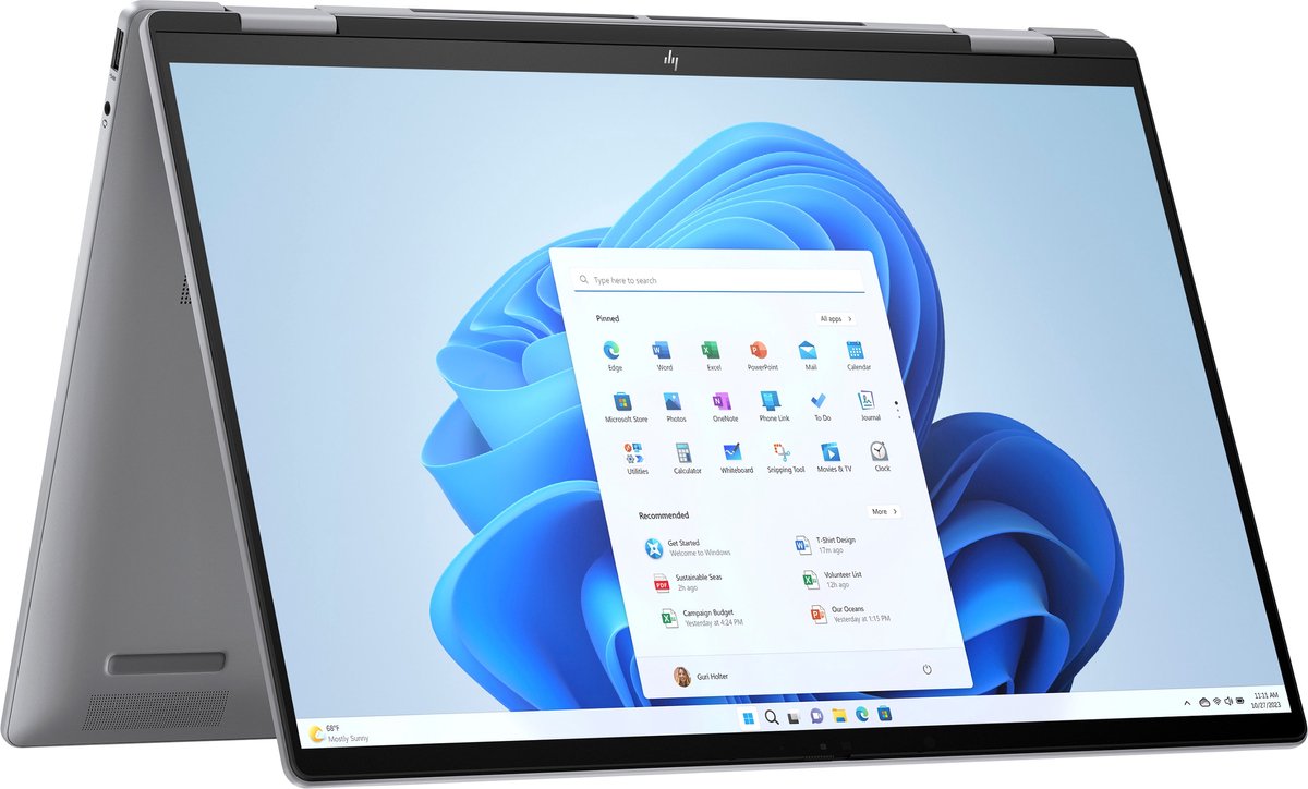 HP ENVY x360 16-ad0770nb - 2-in-1 Laptop - 16 inch - Ryzen 7 - 16GB/512GB - azerty (0198990483351)