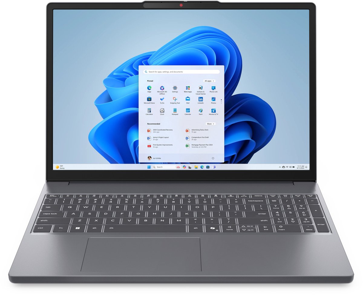Lenovo IdeaPad Slim 3 15ARP10 - 83K700GGMH - QWERTY (0199273637171)