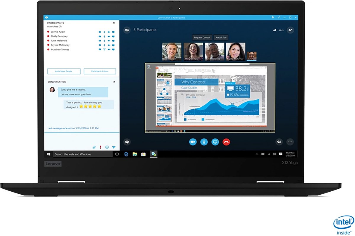 Lenovo ThinkPad X13 Gen 1 (Intel) Intel® Core™ i5 i5-10210U Laptop 33,8 cm (13.3