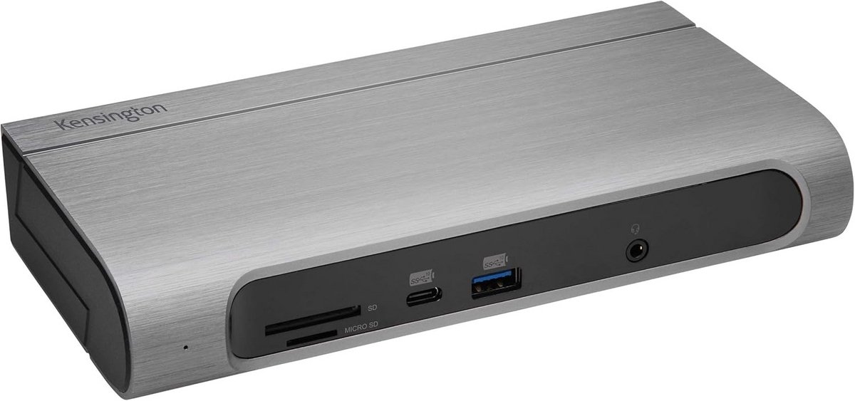 Thunderbolt 3 Docking Station Dual 4K, 100W Power Delivery, HDMI 2.0, DP 1.2, USB-C, SD/Micro-SD-kaartlezer, 7 USB-poorten, Gigabit Ethernet, Audio-combo voor Mac en Windows (9101107886632)