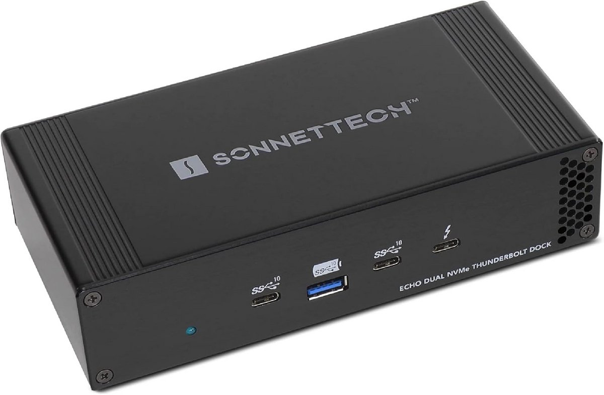Thunderbolt Dock met Dubbele NVMe SSD Slots voor Razendsnelle Opslag (9101037406177)