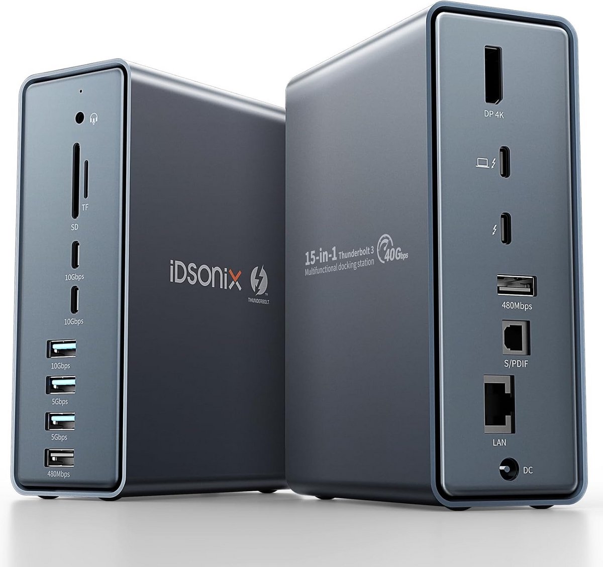 USB C Hub Adapter 15-in-1 Desktop Dockingstation (9101119313478)